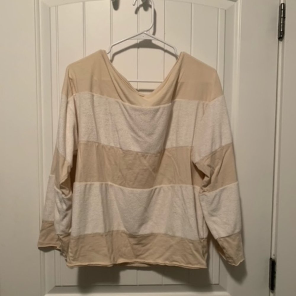 Textured Striped Urban Outfitters Long Sleeve